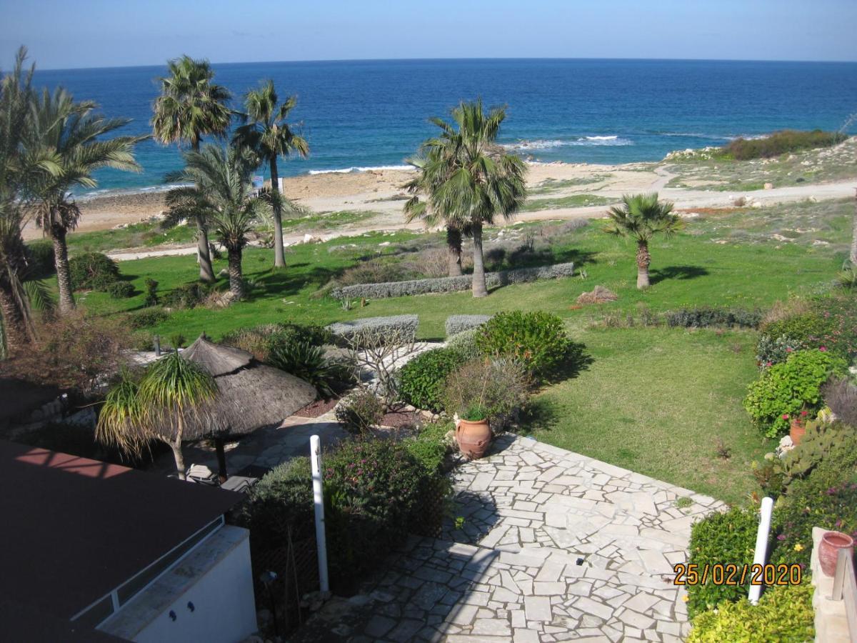 Sea Front Villa Kristina Klorakas المظهر الخارجي الصورة