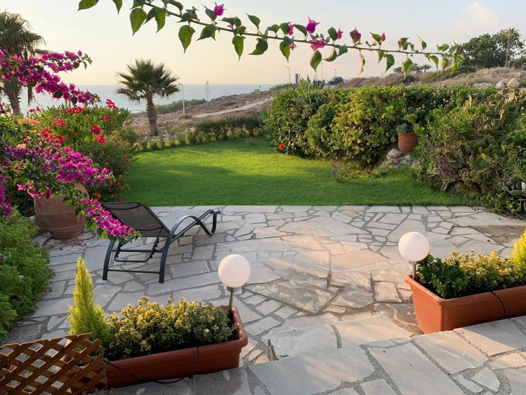 Sea Front Villa Kristina Klorakas المظهر الخارجي الصورة