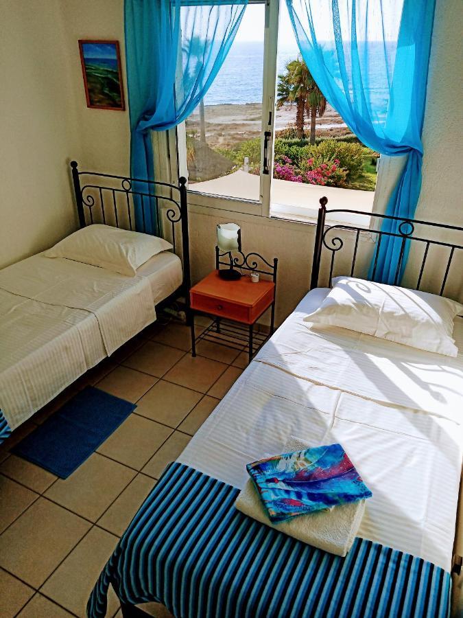 Sea Front Villa Kristina Klorakas المظهر الخارجي الصورة